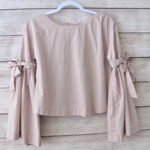 Free People So Obviously Yours Bell Sleeve Top - Picture 5 of 12